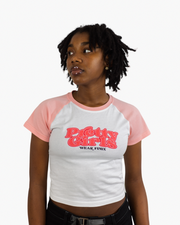 PGWF Pink baby tee