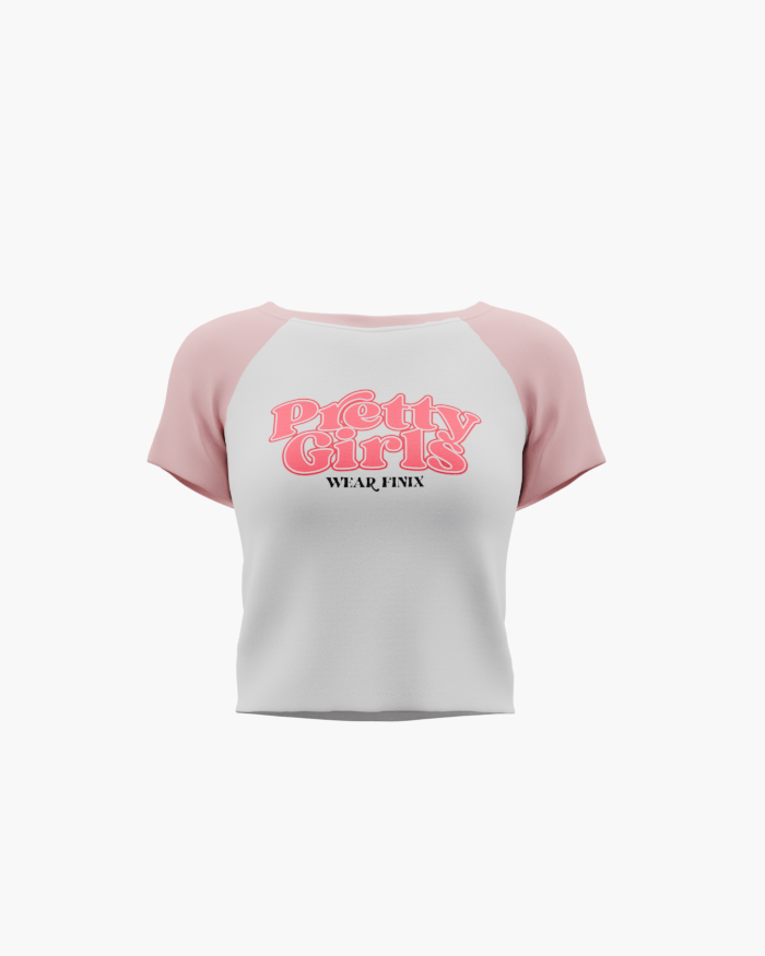 PGWF Pink baby tee