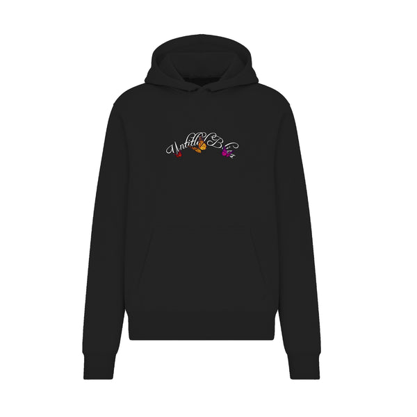 Black “untitled Bliss” Embroidered Hoodie