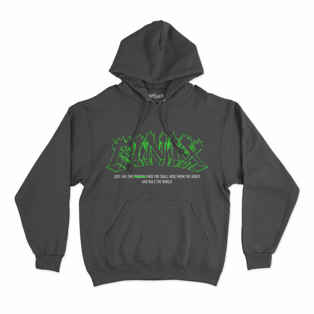 “3d Finix” hoodie (Black)